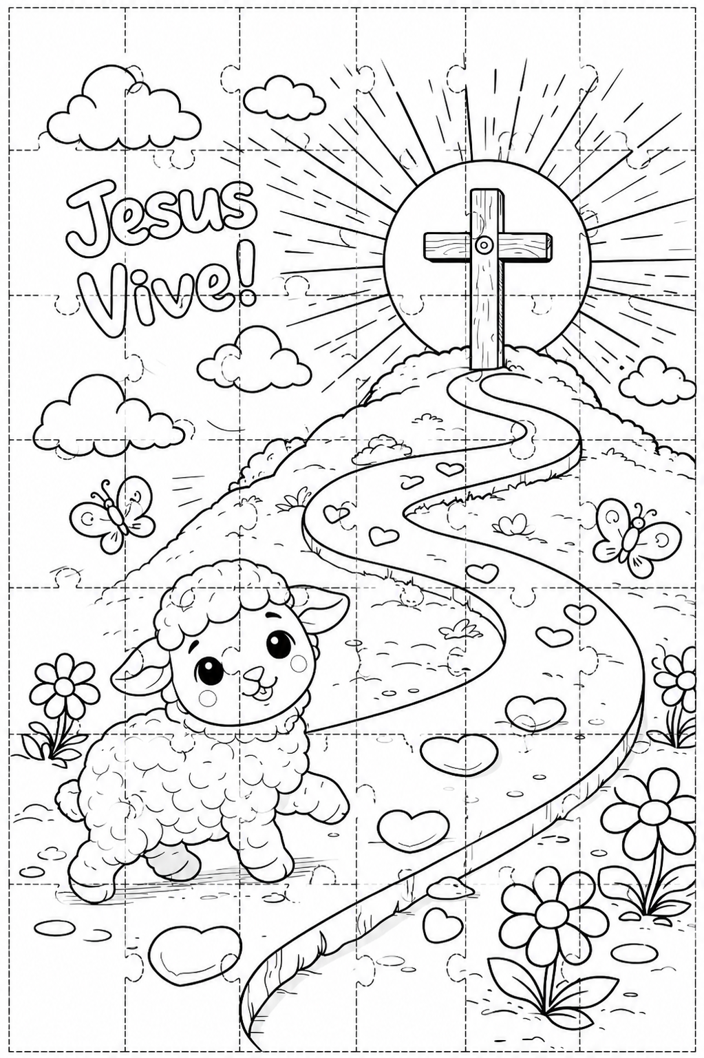 Quebra-cabeça Jesus Vive!